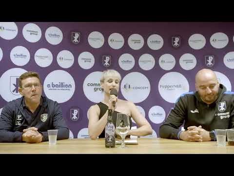 Persconferentie Patro Eisden - Francs Borains 4-1 - youtube