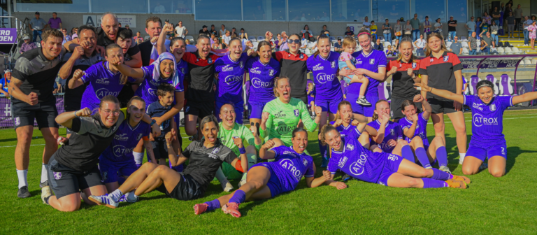 banner ladies kampioen